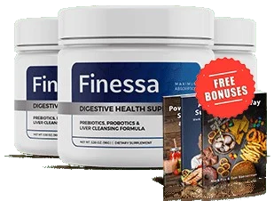 Finessa Digestive Health Supplement Bottles